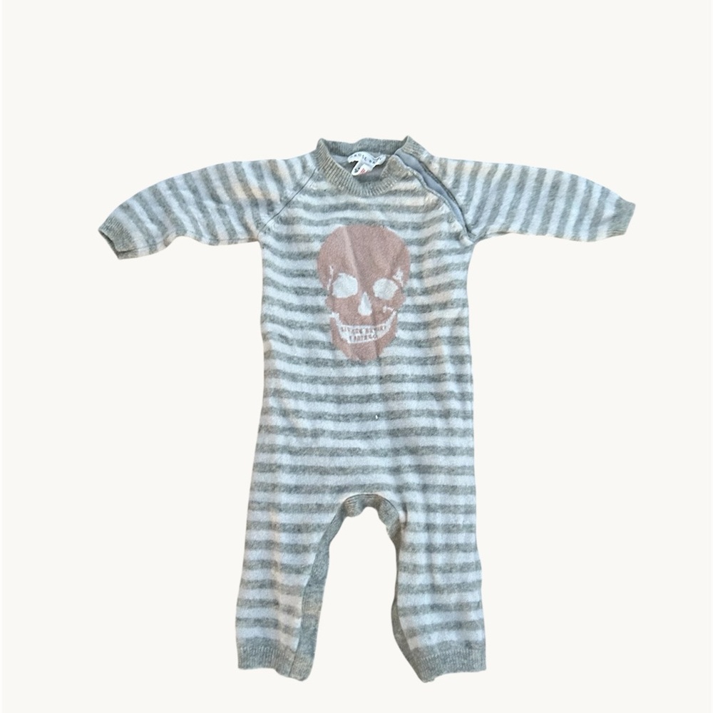 Skull Baby Cashmere Striped One piece